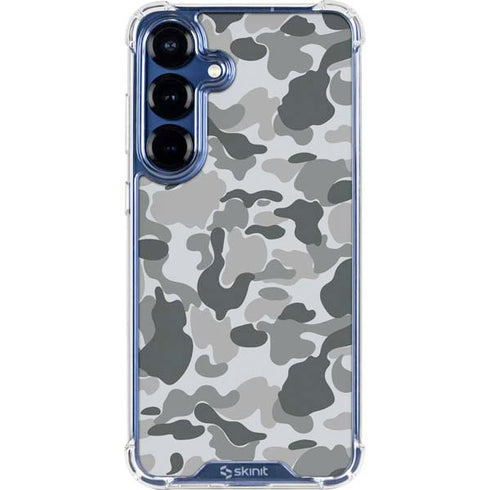 Grey Street Camo Galaxy S25 Clear Case